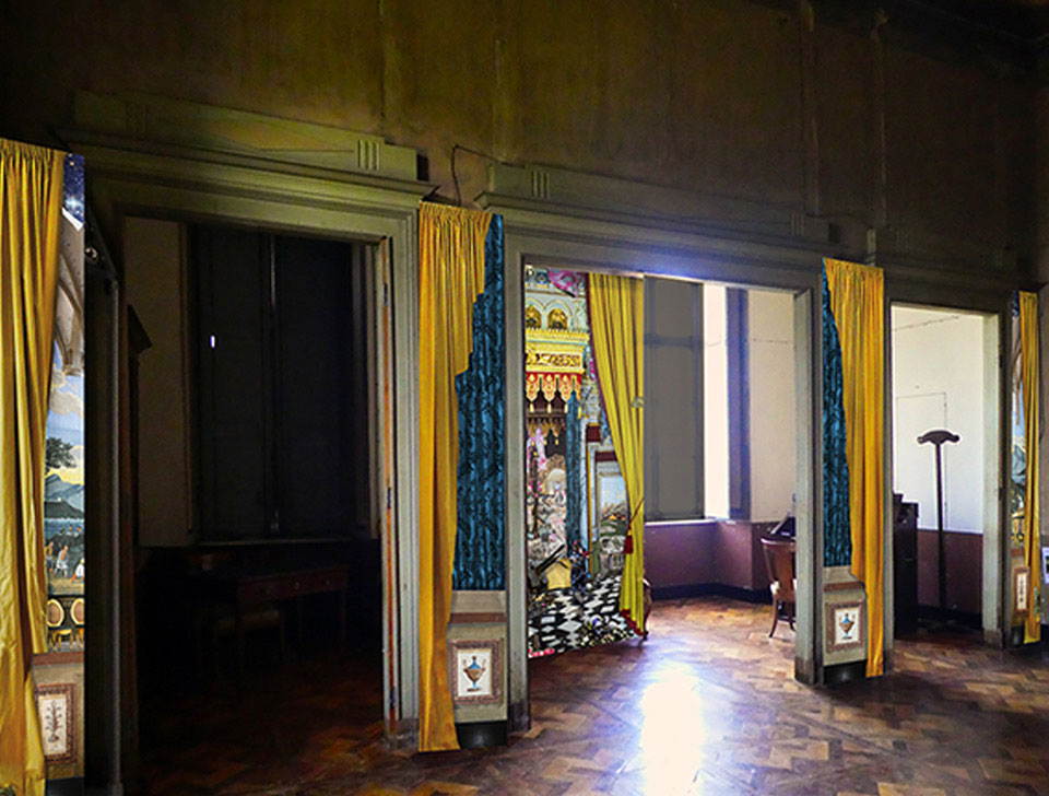 CAMERA DA LETTO - site-specific Installation